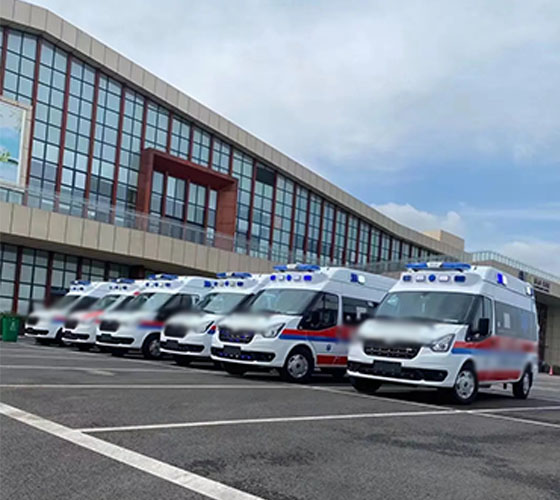 代县服务车队展示